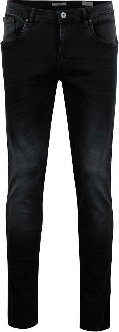 Tmavosivé slim fit rifle s vyšúchaným efektom Blend