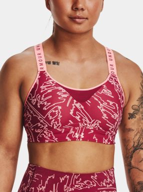 Podprsenka Under Armour UA Infinity High Print Bra - ružová