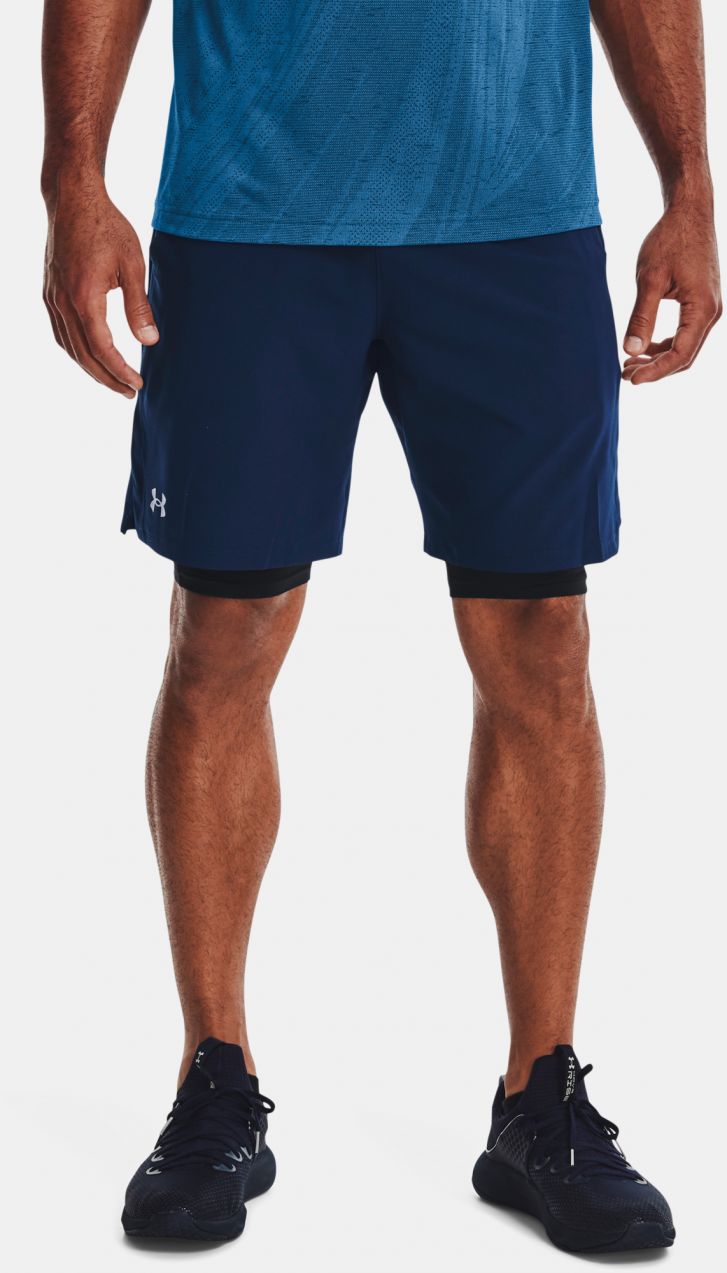 Kraťasy pre mužov Under Armour - modrá