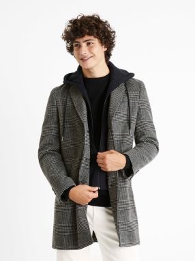 Kabáty pre mužov Celio - sivá