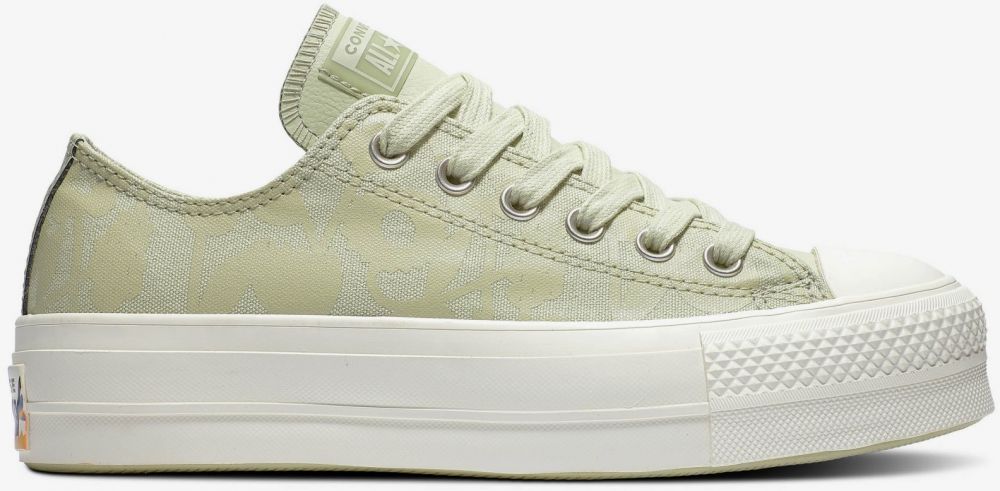 Svetlo zelené dámske tenisky Converse Chuck Taylor All Star Lift