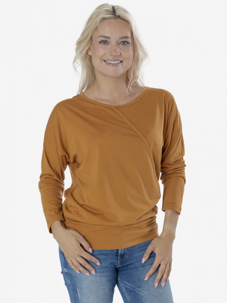 Móda pre plnoštíhle pre ženy SAM 73 - oranžová