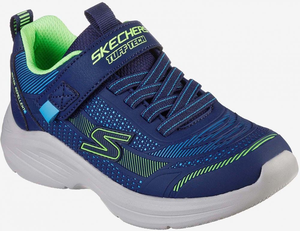 Modré chlapčenské tenisky Skechers