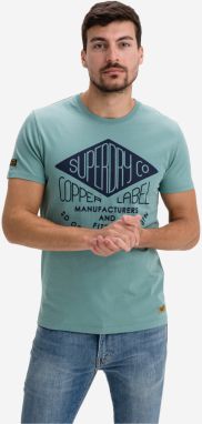 Tričká s krátkym rukávom pre mužov Superdry - zelená