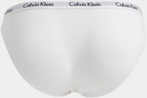 Sada troch nohavičiek v bielej a čiernej farbe Calvin Klein Underwear galéria