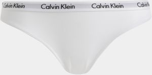 Sada troch nohavičiek v bielej a čiernej farbe Calvin Klein Underwear galéria