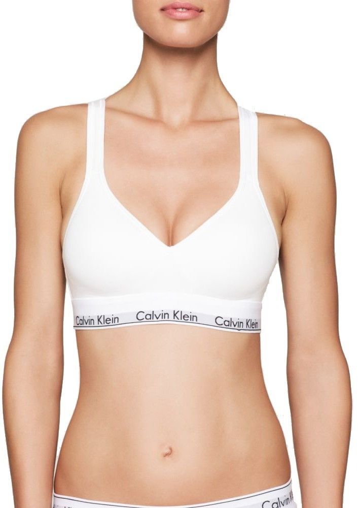 Calvin Klein biela podprsenka Lift