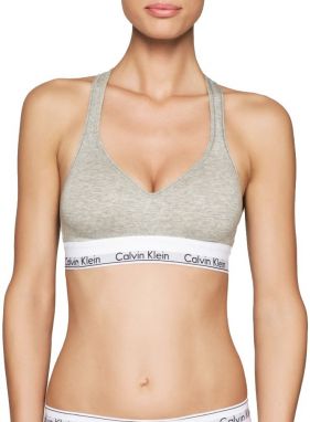 Calvin Klein sivá podprsenka Lift