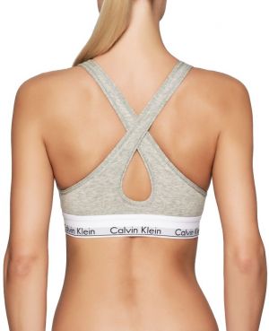 Calvin Klein sivá podprsenka Lift galéria