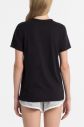 Calvin Klein čierne dámske tričko S/S Crew Neck galéria