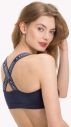 Tommy Hilfiger tmavo modrá podprsenka X Bralette galéria