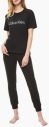 Calvin Klein čierne dámske tričko S/S Crew Neck galéria