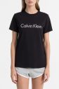 Calvin Klein čierne dámske tričko S/S Crew Neck galéria