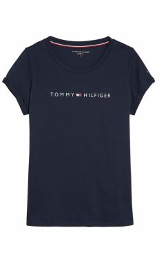 Tommy Hilfiger tmavo modré tričko RN Tee SS Logo