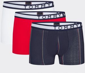 Tommy Hilfiger farebný 3 pack pánskych boxeriek 3P Trunk Stripe