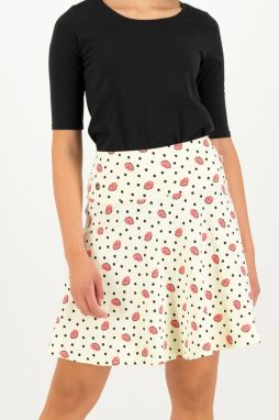 Blutsgeschwister smotanové/krémové sukňa Vive L´amour Skirt First Kiss galéria