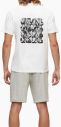 Calvin Klein biele tričko S/S Crew Neck logo galéria
