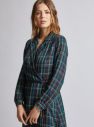 Zeleno-čierne kockované MIDIS Dorothy Perkins galéria