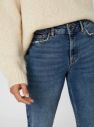 Modré relaxed fit džínsy VERO MODA Sara galéria