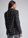 Čierne kockované sako Dorothy Perkins galéria