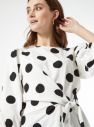 Biela bodkovaná blúzka Dorothy Perkins galéria