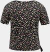 Čierne kvetované krátke tričko TALLY WEiJL galéria