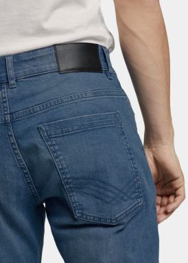 Modré pánske slim fit rifle Tom Tailor galéria