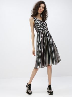 Čierne flitrované šaty Dorothy Perkins