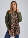 Hnedá šatka s leopardím vzorom Dorothy Perkins galéria