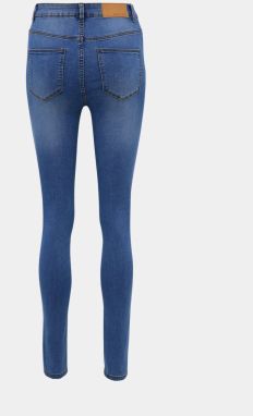 Svetlomodré skinny fit rifle Noisy May Callie galéria