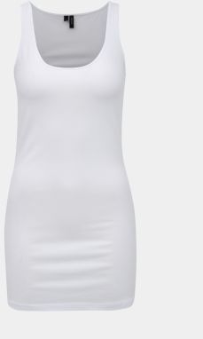 Biele basic tielko VERO MODA Maxi