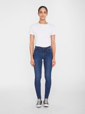 Modré slim fit rifle Noisy May Jen galéria