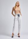 Biele elegantné nohavice Dorothy Perkins galéria