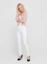 Biele skinny fit rifle ONLY Blush galéria
