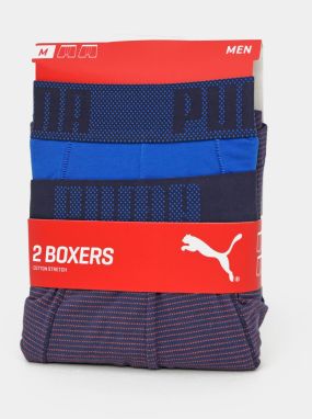 Sada dvoch modrých boxeriek Puma galéria