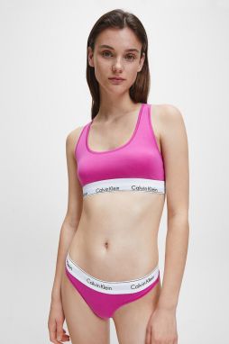 Calvin Klein ružové podprsenka Unlined Bralette