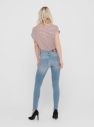 Modré skinny fit skrátené rifle ONLY Blush galéria