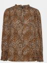Hnedá blúzka s leopardím vzorom Dorothy Perkins galéria