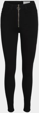 Čierne skinny fit džínsy Noisy May