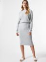 Šedá púzdrová sukňa Dorothy Perkins galéria