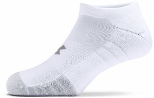 Sada tří párů bílých ponožek Heatgear Under Armour galéria