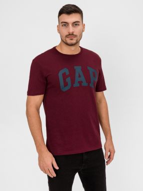 GAP červené pánske tričko s logom