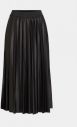 Čierna plisovaná midi sukňa VILA galéria