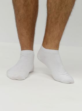 Jack & Jones biele 5 pack ponožiek Dongo galéria