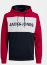 Červená mikina s kapucou Jack & Jones galéria