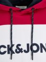 Červená mikina s kapucou Jack & Jones galéria
