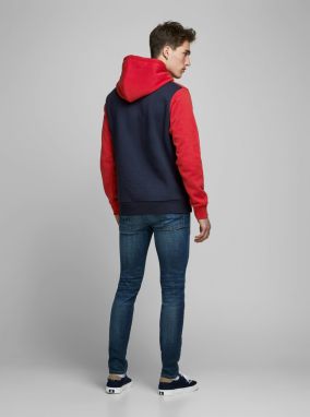 Červená mikina s kapucou Jack & Jones galéria