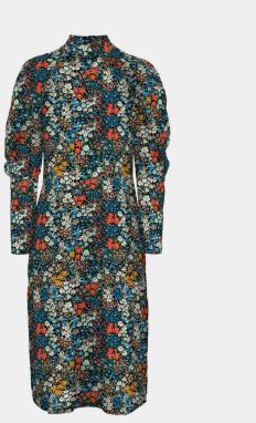 Vero Moda modré kvetované šaty Selma