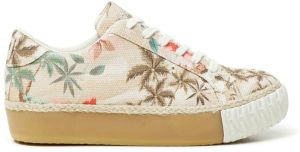 Desigual béžové tenisky Shoes Street Camoflowers