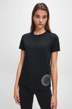 Calvin Klein čierne tričko S/S Crew Neck